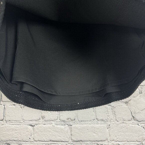 NWT J Crew Natasha A-Line Mini Skirt Sequin Tweed Black Women 4 Business Casual - Picture 4 of 10